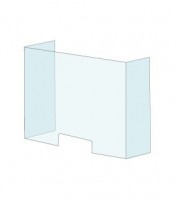 Mampara protectora con laterales