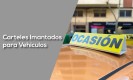 Cartel para Vehículos