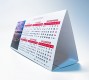 Calendario triangular de mesa