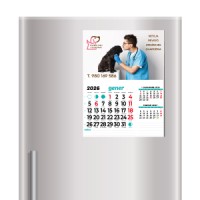 Calendario Nevera en Catalán