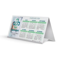 Calendario triangular de mesa