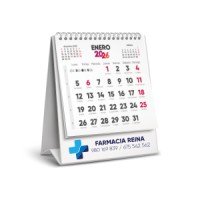 Calendarios Mesa base impresa Vertical 10,3x13  cm