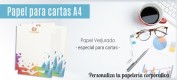 Papel cartas Verjurado A4