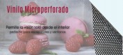 Vinilo microperforado para cristal
