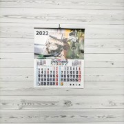 Calendario de pared con faldilla 23,5 cm