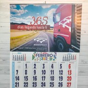 Calendario faldilla 43,5 cm Castellano