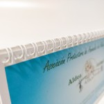 Calendario de mesa horizontal para 2023