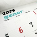 Calendario Faldilla Catalán 2026