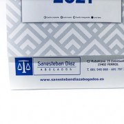 Calendario Base Impresa Vertical